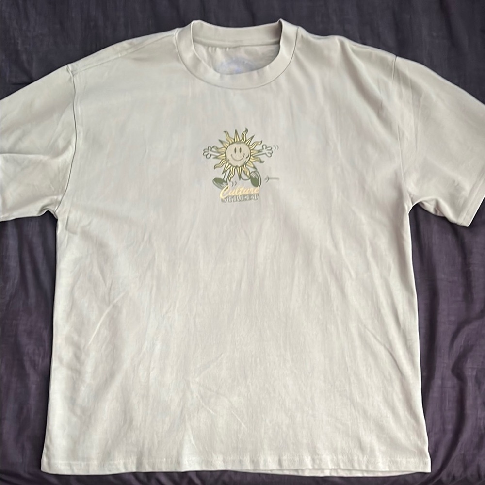 White Graphic Tee